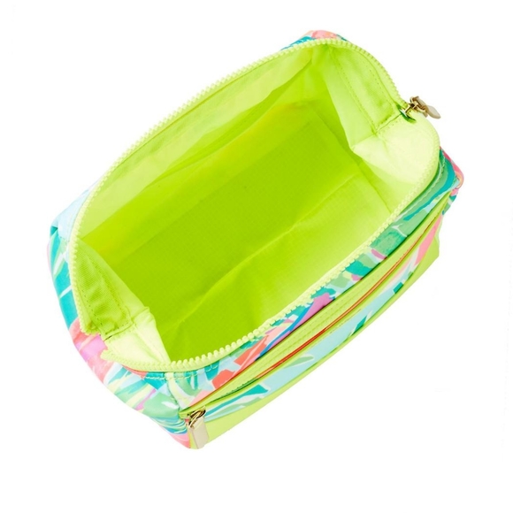 Bags Lilly Pulitzer Lime Green Makeup Bag New With No Tags Poshmark